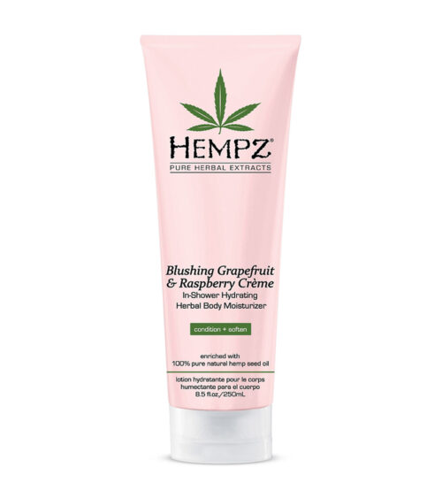 In-Shower Hydrating Herbal Body Moisturizer Blushing Grapefruit & Raspberry Creme