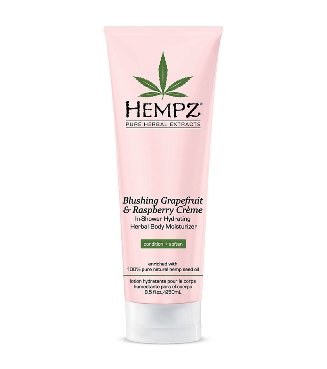 In-Shower Hydrating Herbal Body Moisturizer Blushing Grapefruit & Raspberry Creme