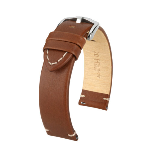 Hirsch Ranger genuine Calf leather watch strap 18 mm 05402070-2-18
