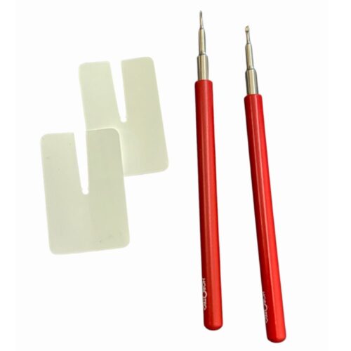 Horotec MSA05.009 pocket watch hand lifting levers tools, 1.00mm, delivered with 2x MSA70.004, lever length 105 mm