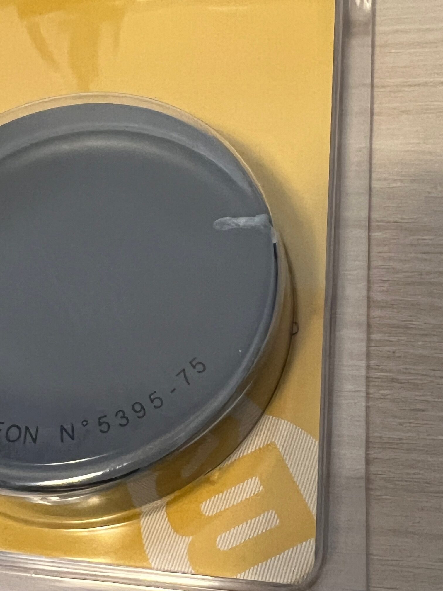 SMALL DAMAGE: Bergeon 5395-75 soft gel casing cushion transparent 75 mm – SEE PHOTOS - Image 5