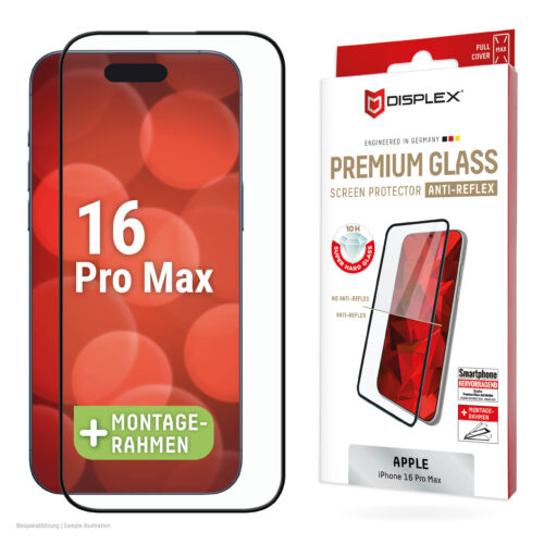 iPhone 16 Pro Max Premium Anti-Reflective Protective Glass (FC) 01998