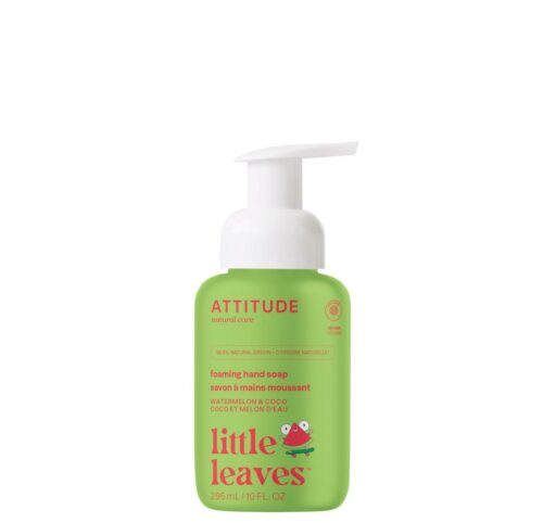 Little Leaves Foaming Hand Soap – Watermelon & Coconut, ATTITUDE