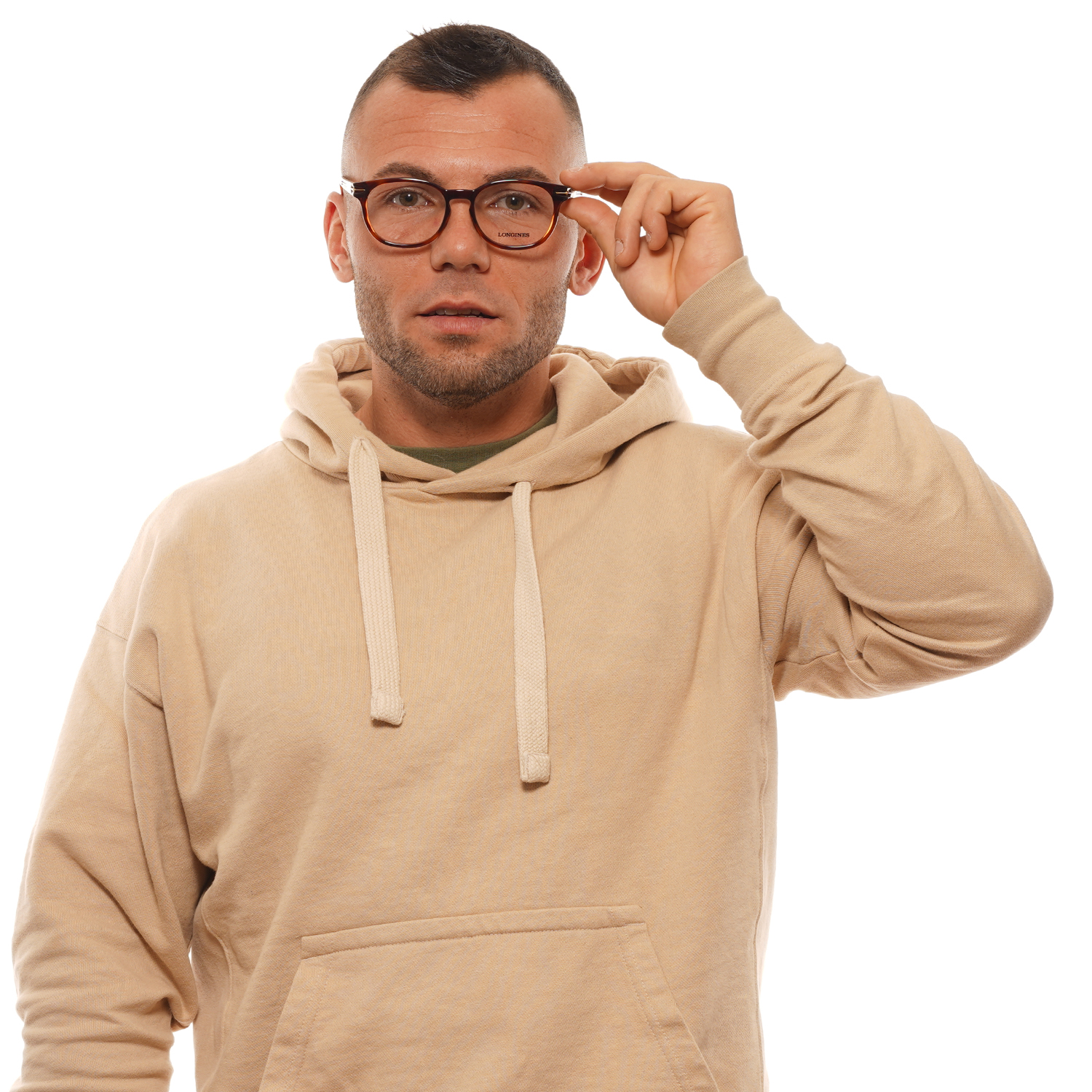 Longines LG5009-H 053 unisex glass optical frame 52 mm - Image 4