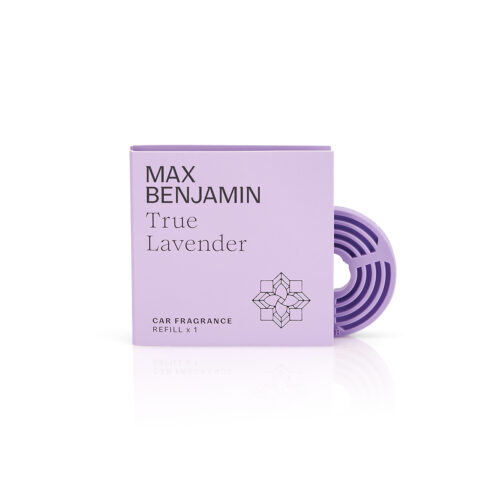 Luxury Car Fragrance Refill – True Lavender by Max Benjamin