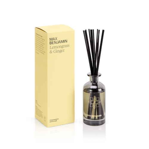 Lemongrass & Ginger Luxury Diffuser Max Benjamin