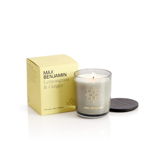 Max Benjamin Lemongrass and Ginger Water candle