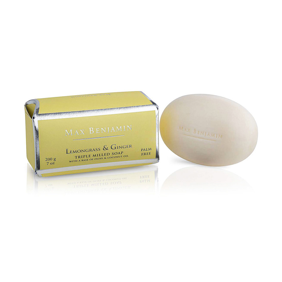 Max Benjamin Lemongrass & Ginger Luxury Soap 200g