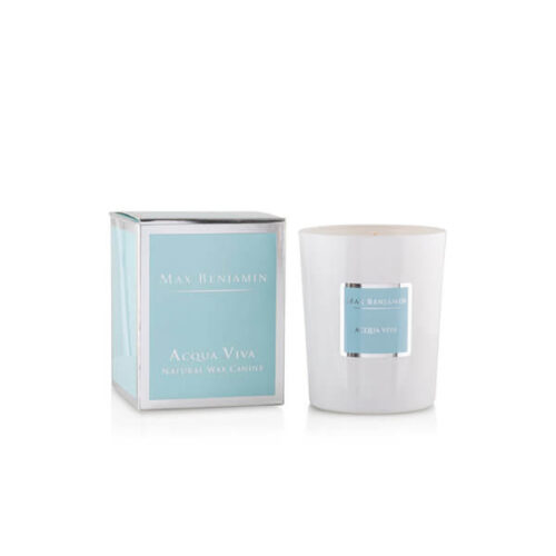 Acqua Viva Luxury Natural Candle Max Benjamin