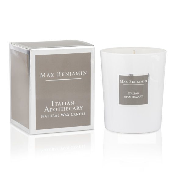 Italian Apothecary Luxury Natural Candle Max Benjamin
