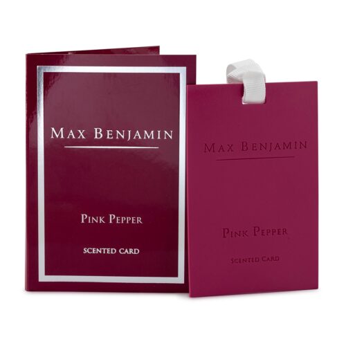 Pink Pepper Luxury Scented Card Max Benjamin