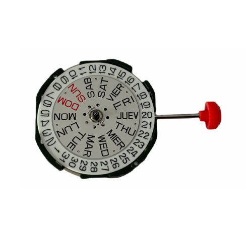 Miyota 2105 10 1/2''' SC-DD(3) day date Japanese watch movement