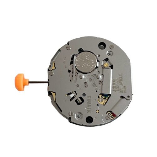 Miyota JS25 12 1/2''' SC-chronograph 3 sub-dials on 3-6-9 and date indication on 4 o'clock quartz movement