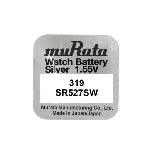 Murata 319 SR527SW watch coin battery 1.55V