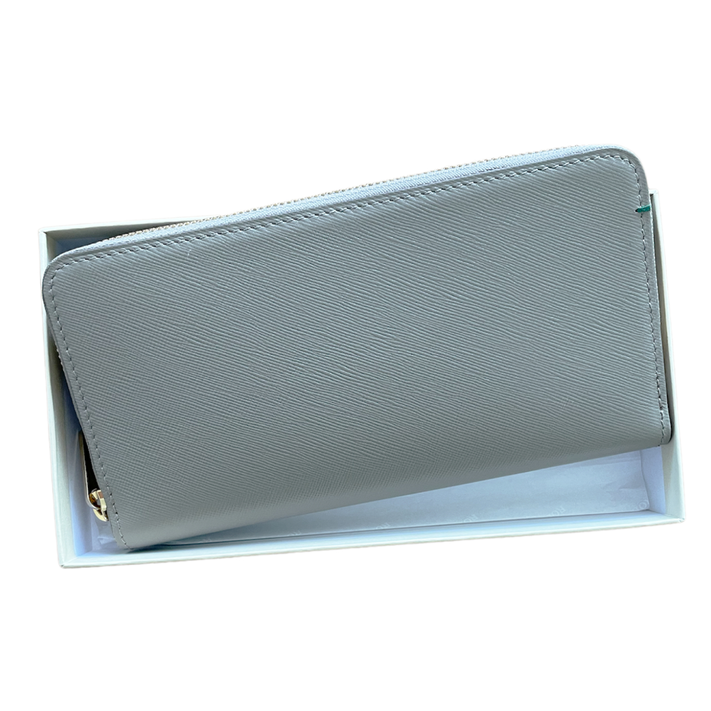 New Rolex leather women grey long wallet 2022