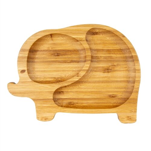 Ola Bamboo Kids Plate Elephant