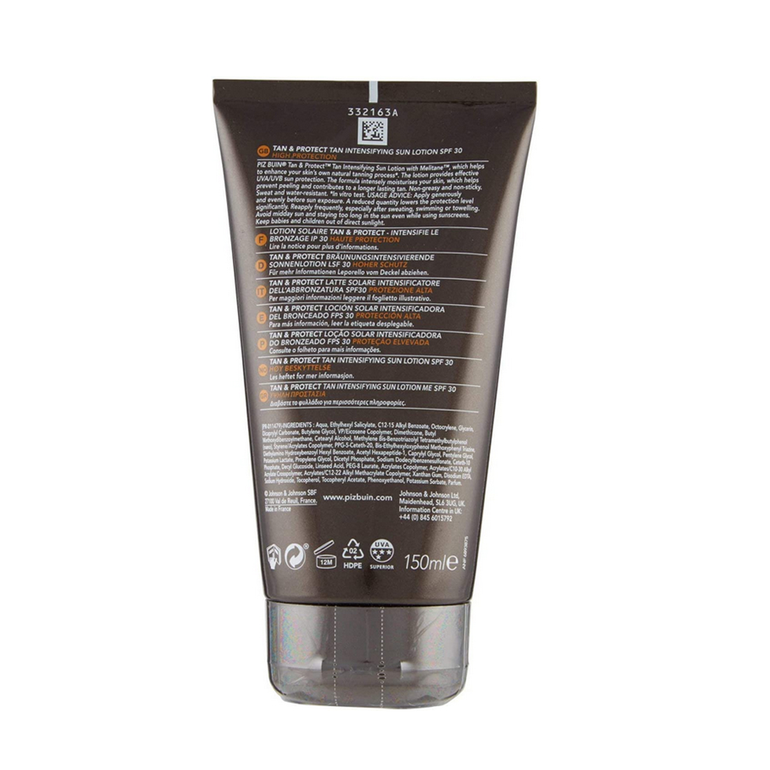 Piz Buin Tan and Protect Lotion SPF 30, 150 ml - Image 2