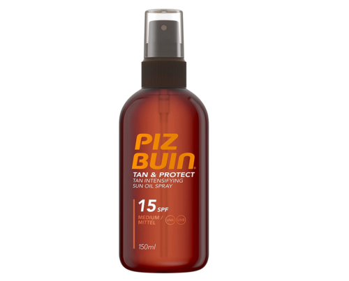 Piz Buin Tan & Protect Tan Accelerating Oil Spray SPF15, 150ml