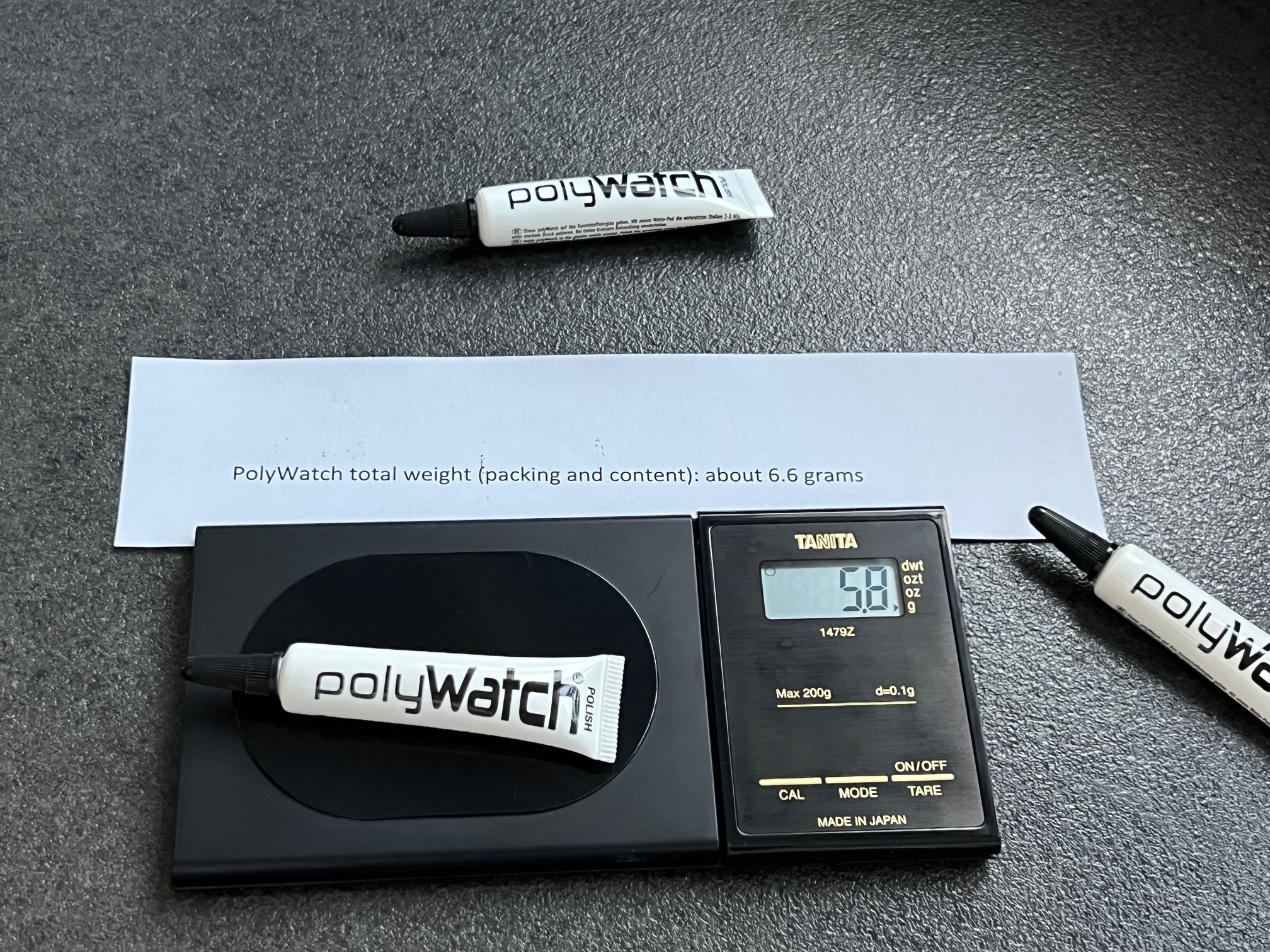 2-Pack PolyWatch 5g Scratch Removal Paste for Plastic/Acrylic Watch Glasses Repair - Image 2