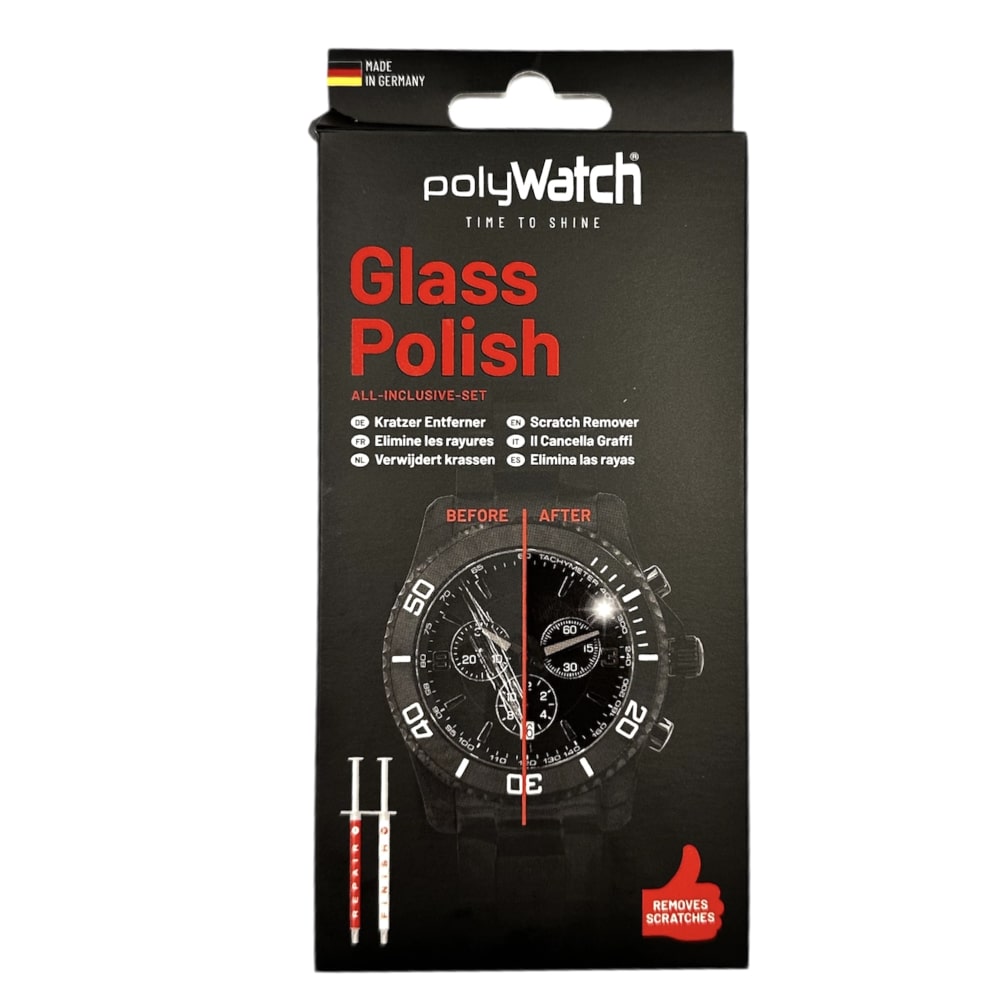 polyWatch Glass Polishing Cream Repair Watches/Car/Smartphone Scratch Remove