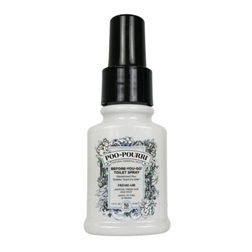 Poo-Pourri Toilet Spray, Fresh Air, Natural Air Refreshner, Odor Eliminator Made With Essential Oils, Bathroom Spray, 1.4 Fl Oz