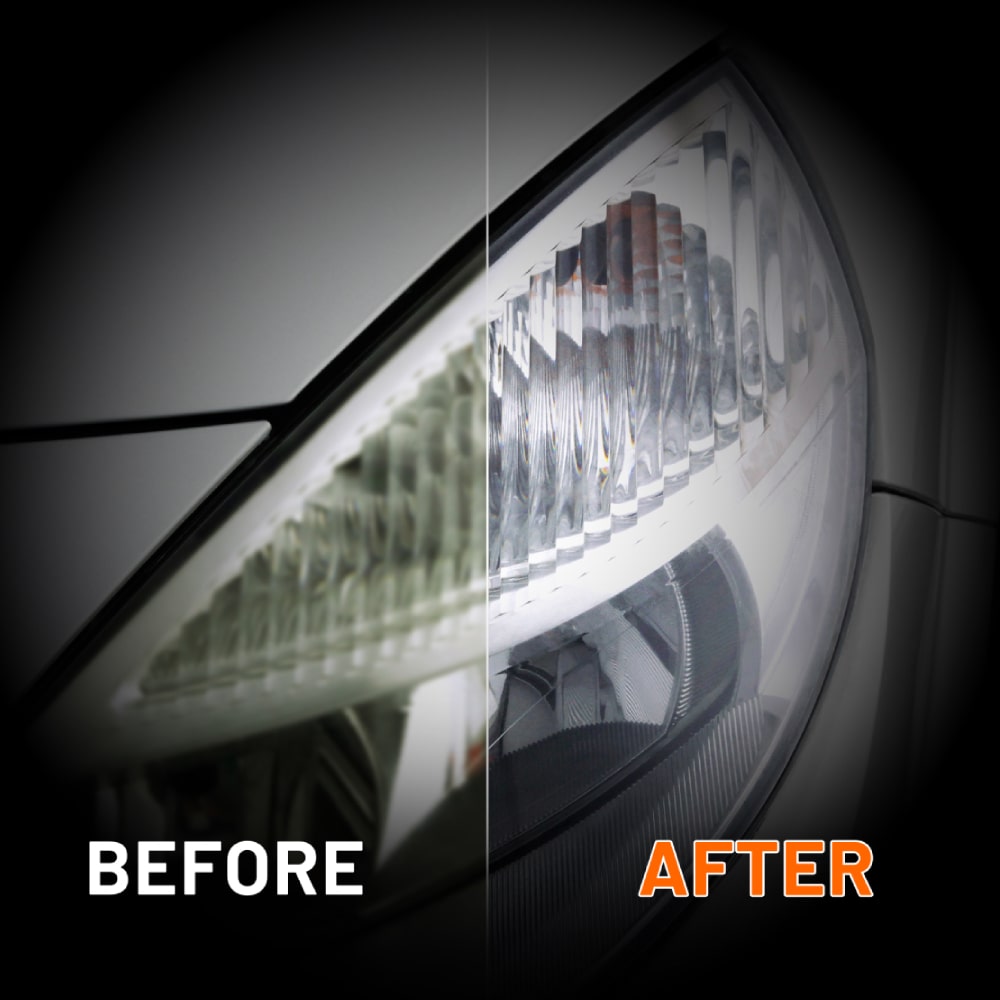 QUIXX Headlight Restoration Kit Removes Yellowing + UV Sealer Plastic Lenses, ref. 00084 - Image 2
