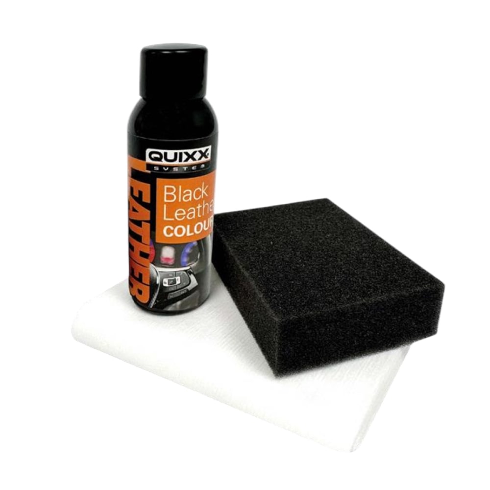 QUIXX Black Leather Colour BLC Car Interior Dye Restores Faded Leather, All-Inclusive Kit, ref. 10347 - Image 2