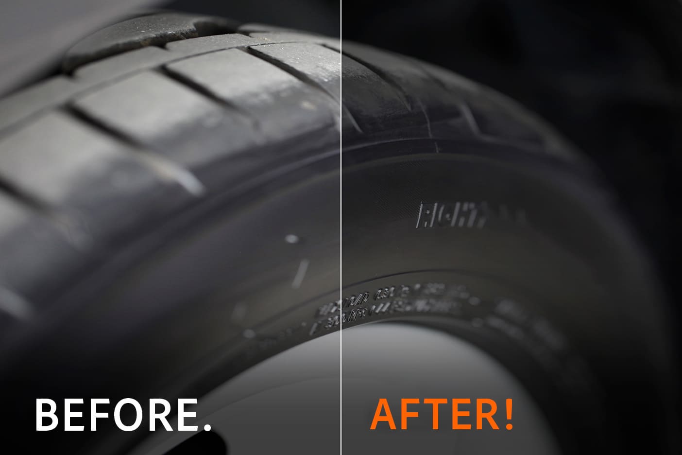 QUIXX Black Tyre Colour, Tire Restorer Deep Black 2-Step Kit, ref. 10192 - Image 14