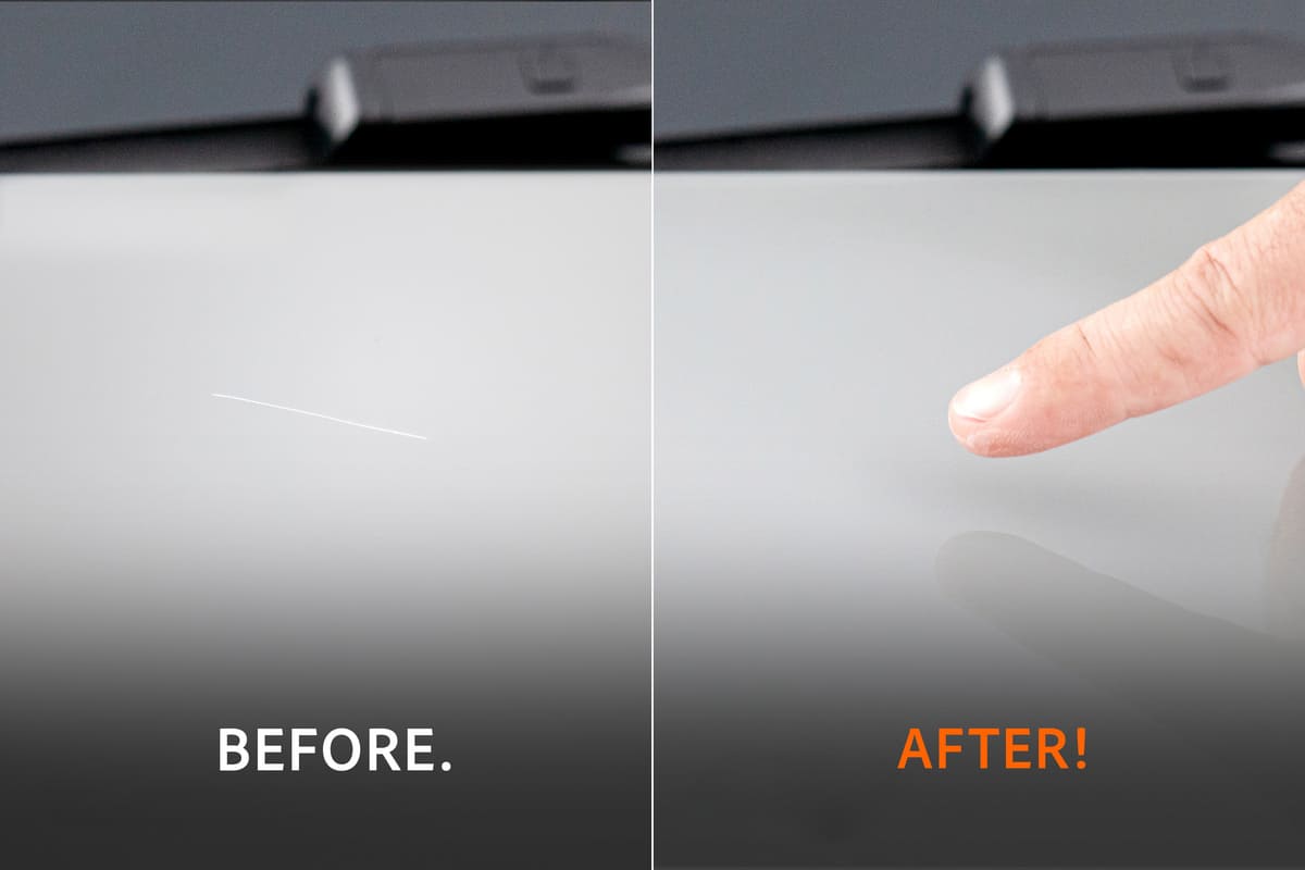 QUIXX Paint Scratch Remover Kit (Ref. 00070) – 2-Step Repair System with Repair No.1 + Finish No.2, Polishing Cloths & 3000-Grit Sandpaper, Made in Germany - Image 12