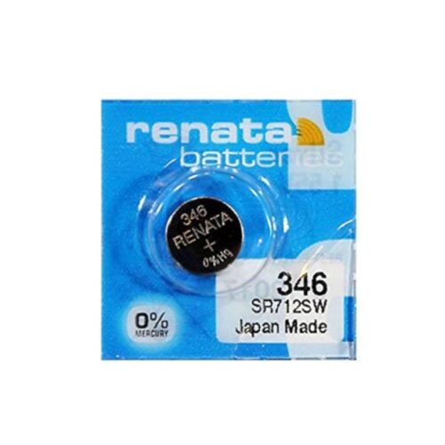 Renata 346 SR712SW watch coin battery 1.55V