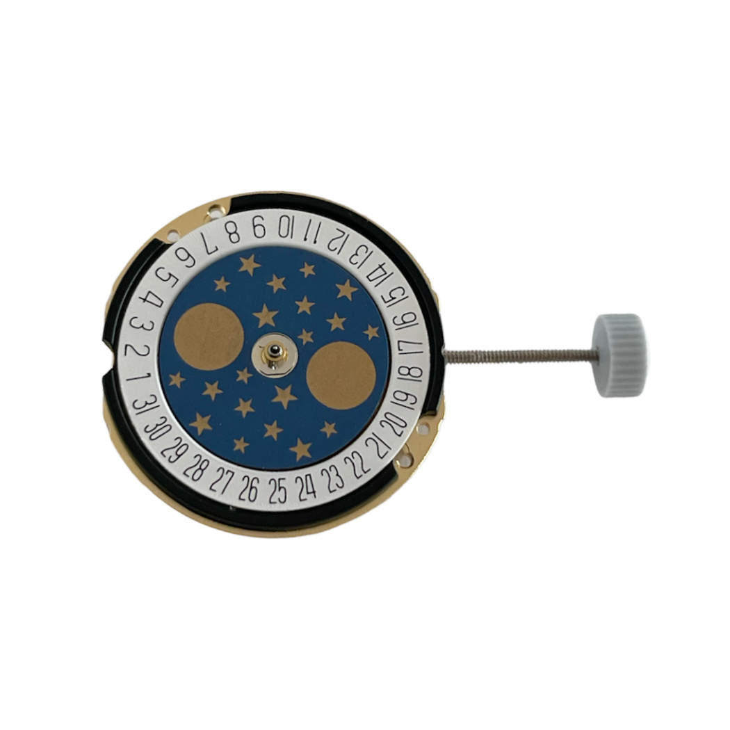 Ronda 788 8 3/4 quartz movement with date on 6 o'clock and Moon Phase SC-D(6)-MD(12) - Image 2