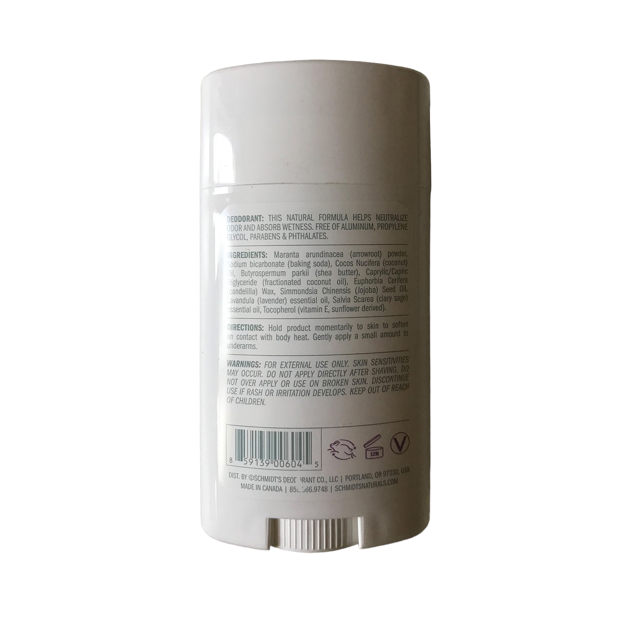 Schmidt's Naturals Lavender Sage Deodorant Stick - Image 2