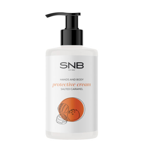 SNB Professional Protective Hands and Body Cream Winter, Salted Caramel 250 ml