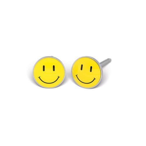Studex Happy Face (Smiley) Earrings, 5mm, 7512-0604