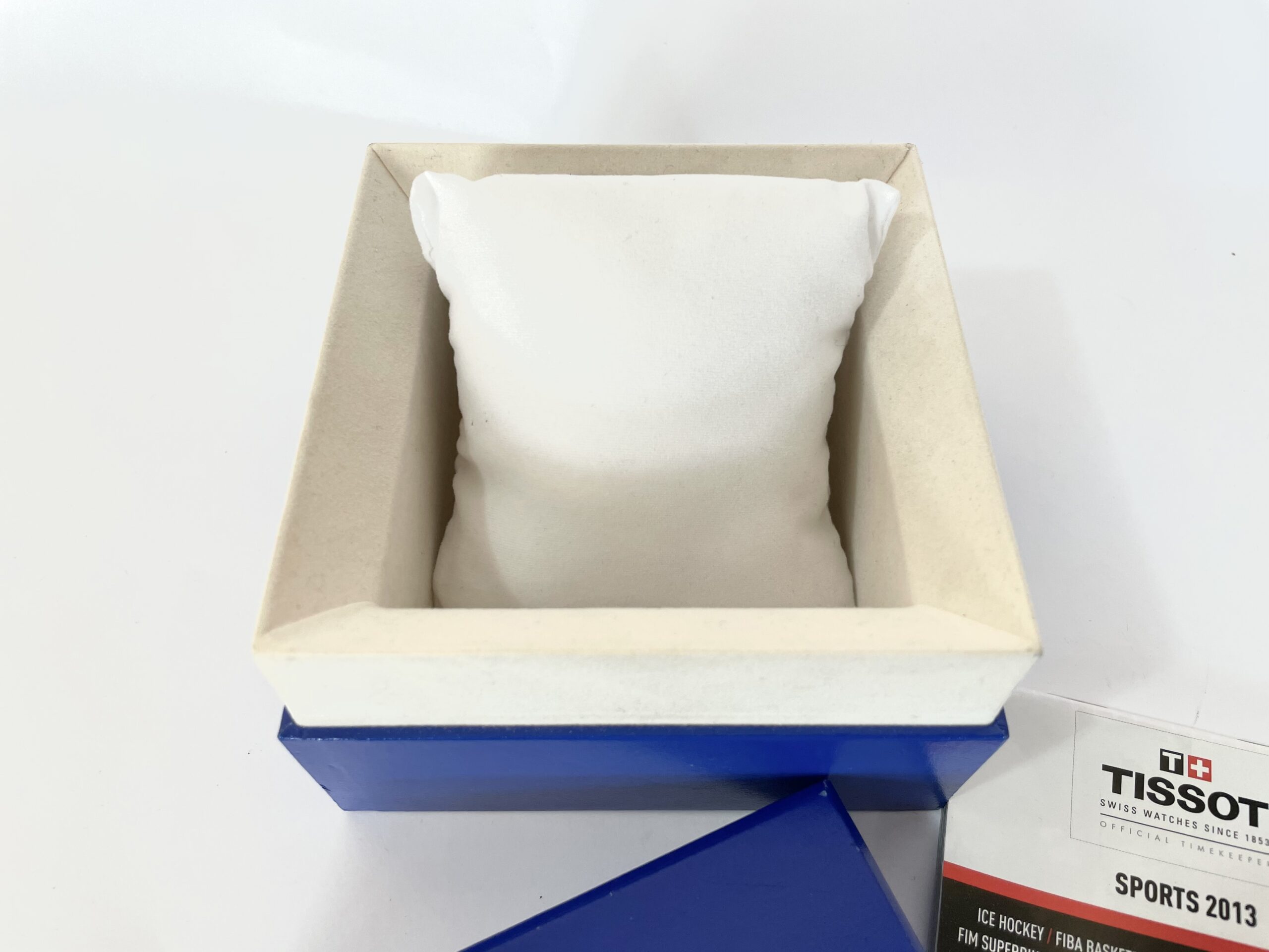 Tissot blue watch box 2013 - Image 3