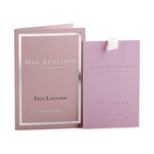 True Lavender Luxury Scented Card Max Benjamin