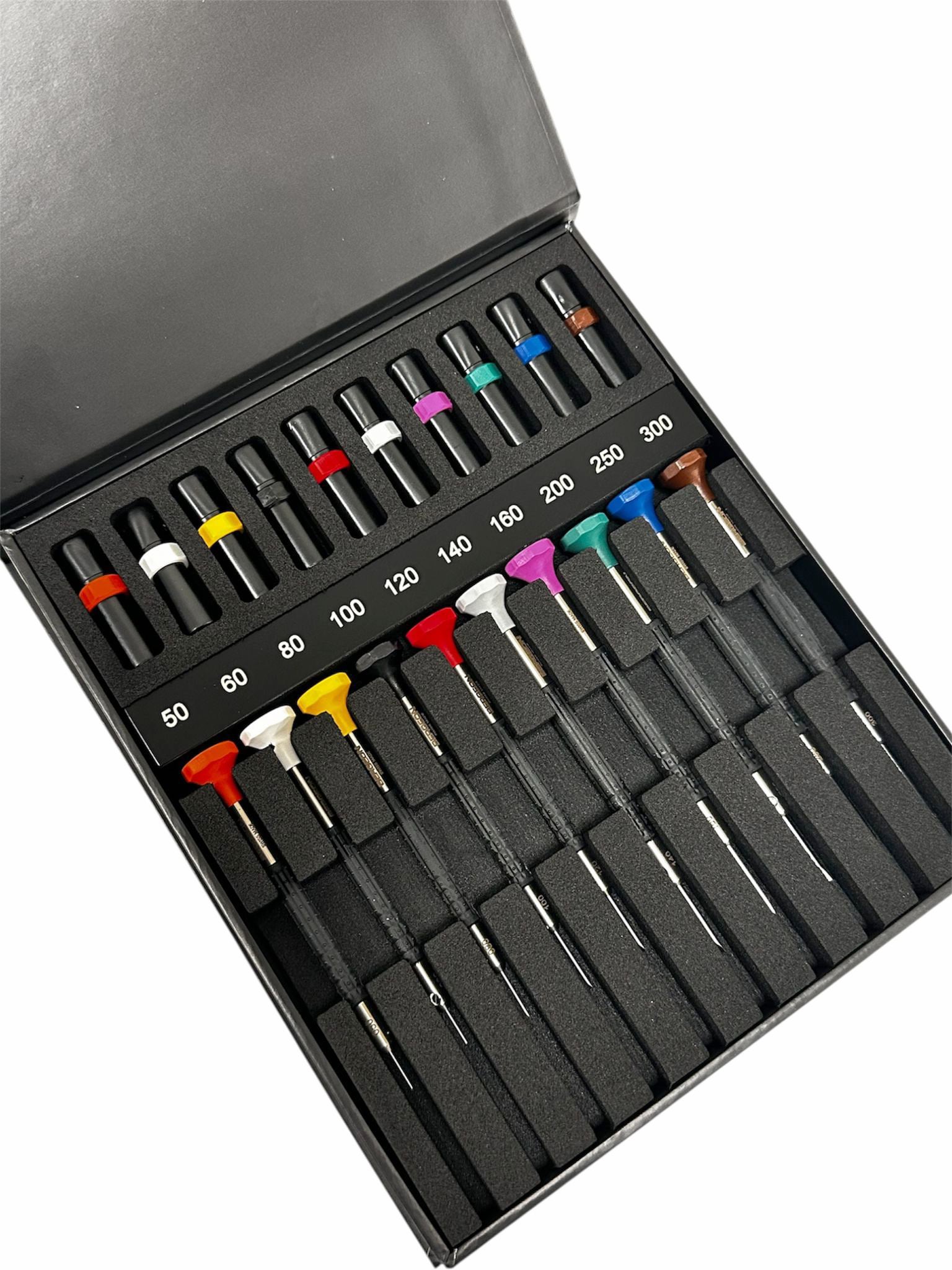 Bergeon 6899-A10 set of 10 ergonomic screwdrivers
