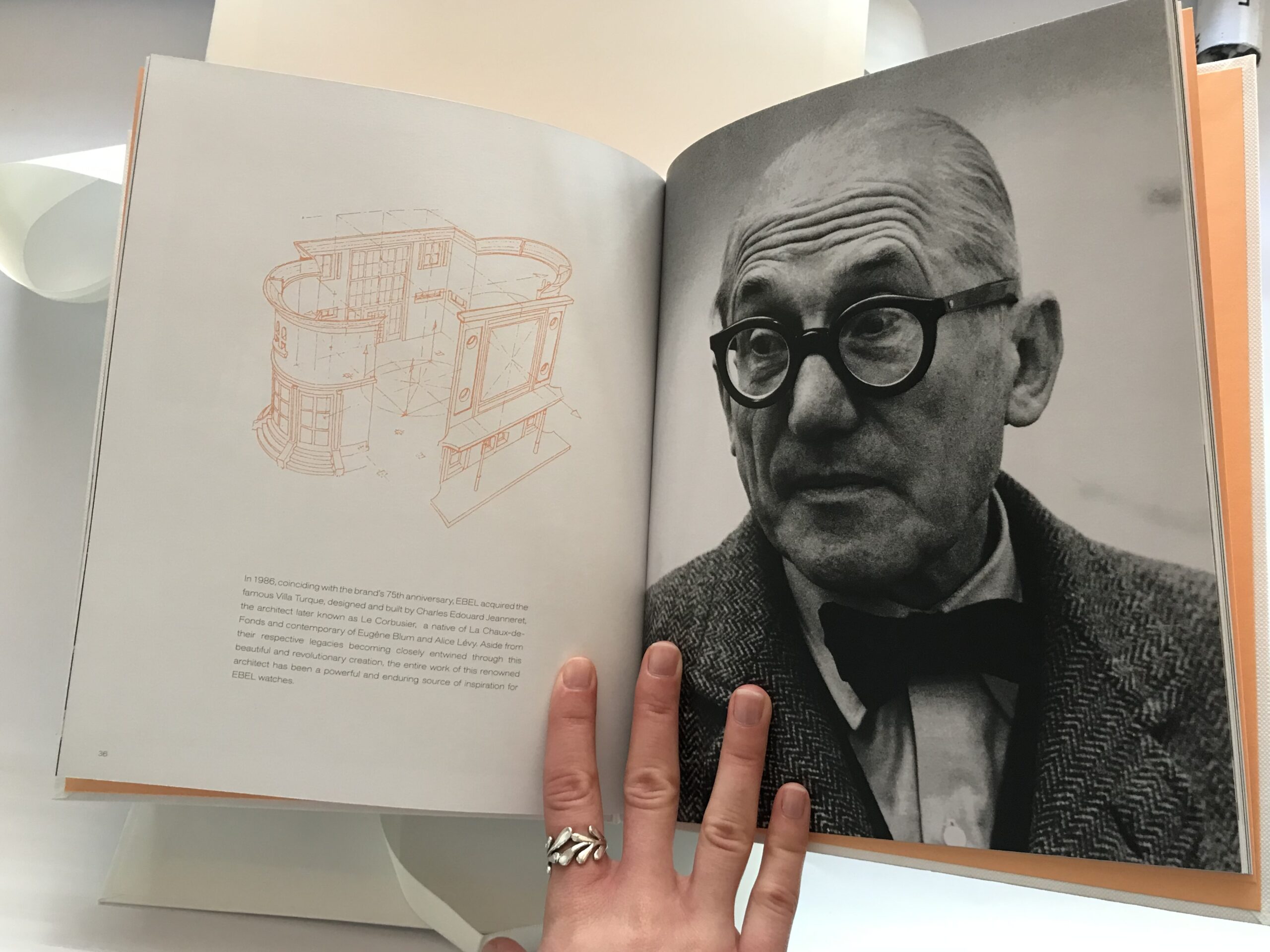 New Ebel watch ashtray with box and paper with Ebel history - Image 7