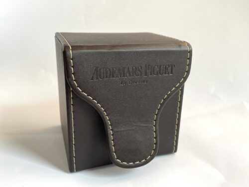 Audemars Piguet leather travel watch case
