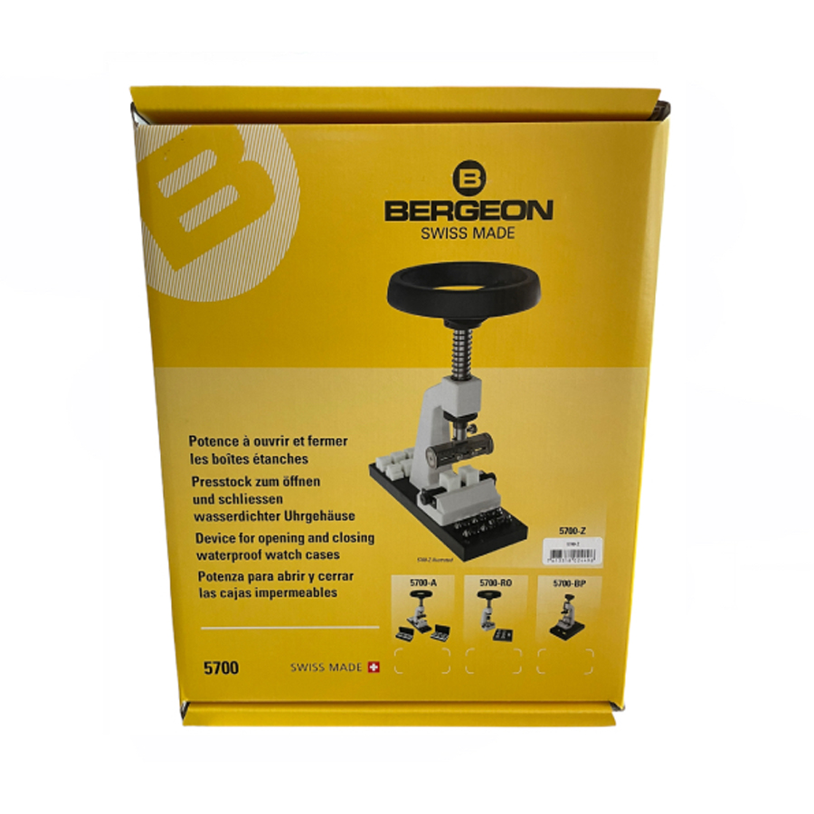 Bergeon 5700-Z device press for opening and close waterproof watch cases - Image 2