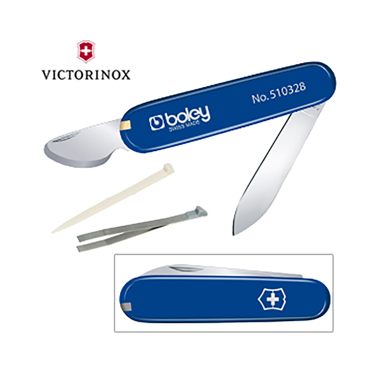 Boley Victorinox watchmakers pocket knife with a high gloss plastic shell 175 mm - Image 4