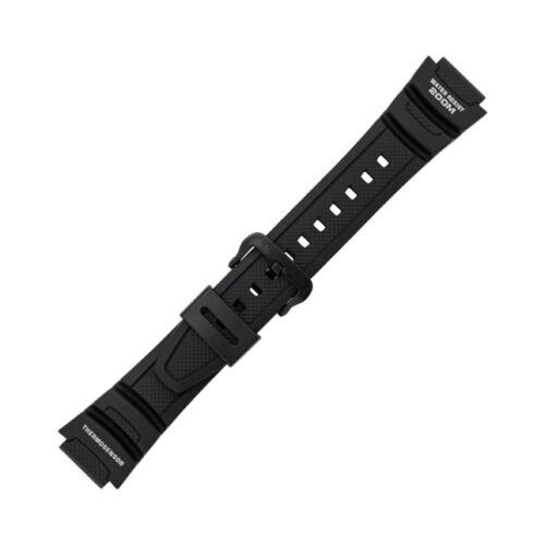 Casio black watch strap 10314483 for AQW-101-AV, 18mm