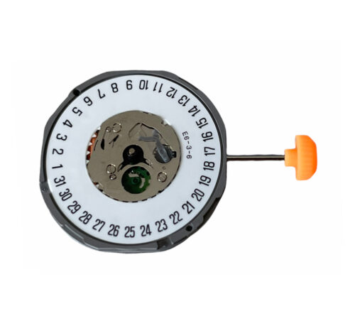 Miyota 1M15 SC-D(6) quartz movement with date indication on 6 o'clock