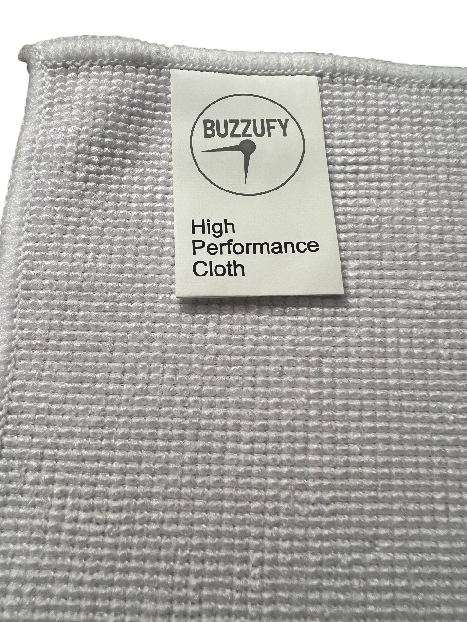 Buzzufy Microfiber High Performance Polishing Cloths – 3 PACK Premium Quality Cloth for Cleaning & Polishing – Lint-Free, Streak-Free for Cars, Household, Watches & Jewelry, Silver, Gold, Stainless Steel, 32 cm x 36 cm, White - Image 2