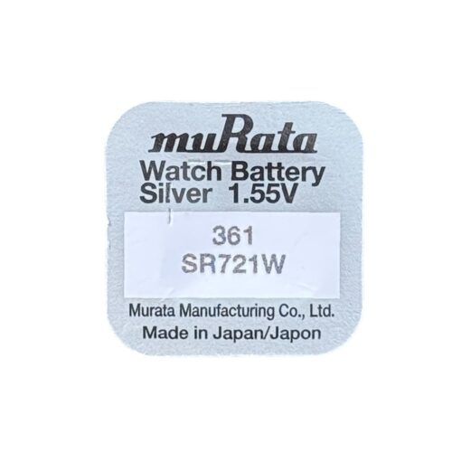 Murata 361 SR721W watch coin battery 1.55V