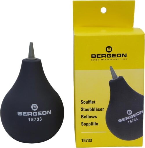 Bergeon 15733 Rubber Dust Blower w/ PVC Nozzle Swiss Made Watchmaker Tool (Old 5733)