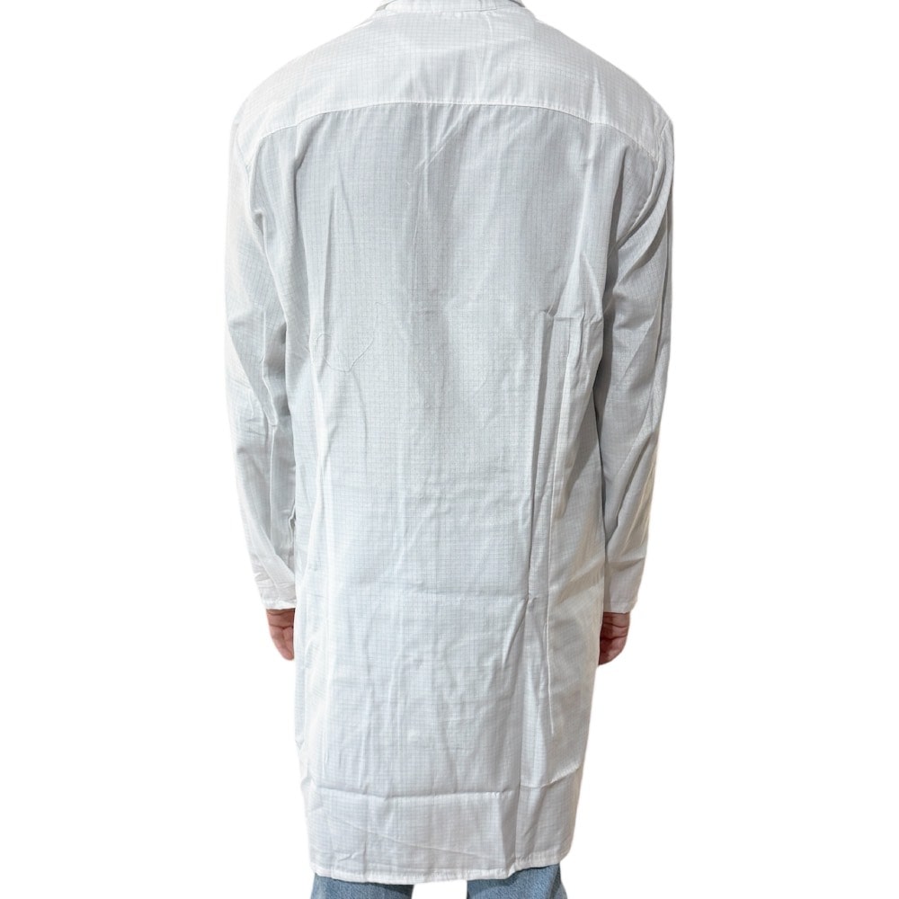Work coat antistatic for watchmakers, white, size XL - Image 3