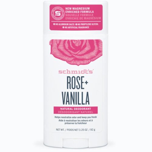 Schmidt's Natural Deodorant Stick Rose & Vanilla 75gr