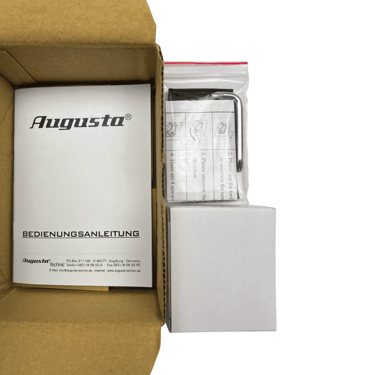 Augusta Luxury Watch Winder for 3 Watches - Carbon Look, Black - Image 5