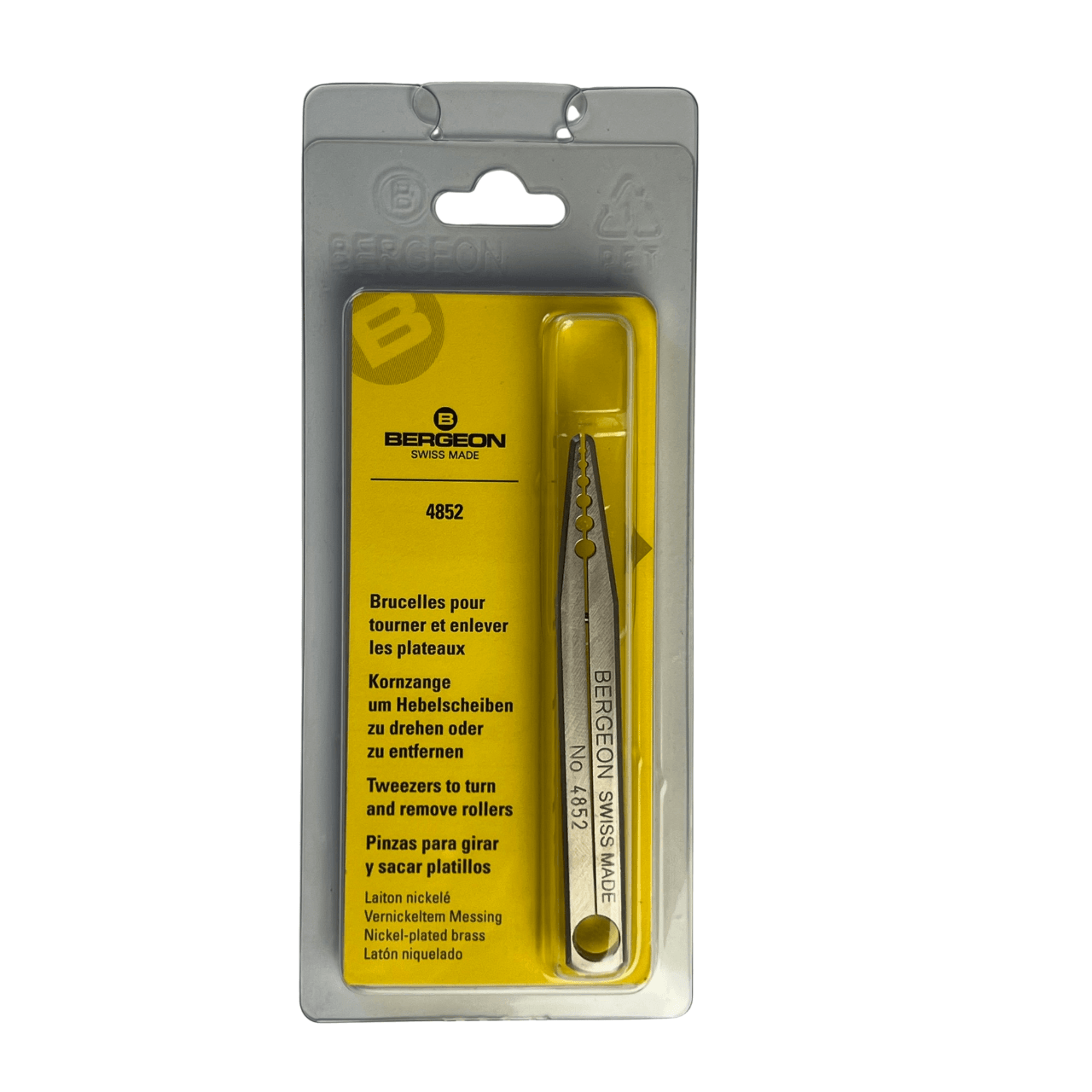 Bergeon 4852 watch tweezer roller remover and turner - Image 4